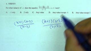 HKCEE1992 Math Paper2 #3