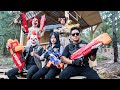 LTT Films : Mercenary Squad S.W.A.T Silver Flash Nerf Guns Fight Masked Abandoned Brick Factory