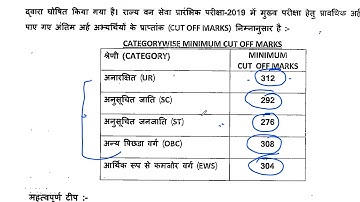 MPPSC Forest Services 2019 Result Declared _ MPPSC Forest Services 2019 Cut off