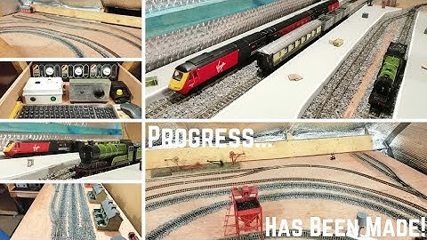 The Very First Layout Update of 2022 - MASSIVE Progress! - New Locomotives, Scenic Work & Re-wiring