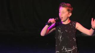 THE SHOW MUST GO ON  QUEEN performed by KERR JAMES at TeenStar GLASGOW Regional Final