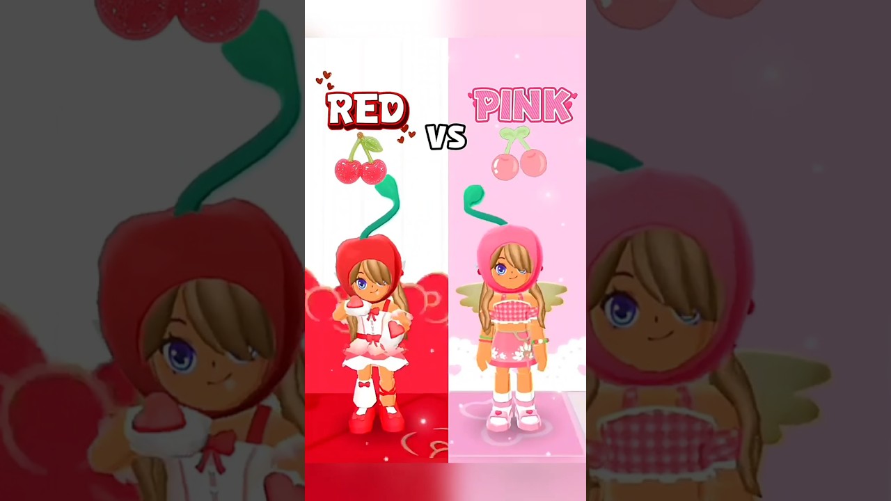 ❤️🍒 VS 🩷🍒//PK XD #pkxd #perapkxd - YouTube