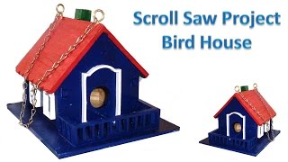 Scroll Saw Projects - Bird House Checkout more videos here: https://www.youtube.com/playlist?list=PLA9sfGmqc-