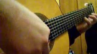 Russian 7 string Guitar - Tango - Черные Глаза Dark Eyes (old video) chords
