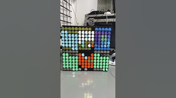 30MM gradient color Flip dot display