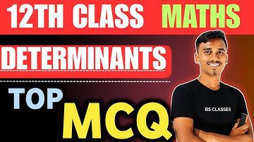 DETERMINANTS | TOP MCQS | CHSE EXAM 2026 ODISHA | MATHS #CHSEODISHA #CHSEMATH #BACHANSIRCLASSES 