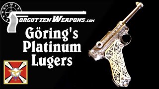 Göring's Platinum Lugers