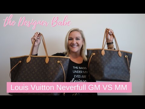 Louis Vuitton Neverfull MM vs GM Comparison 