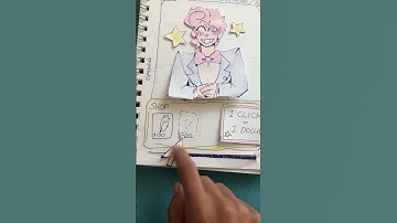 bloodmoney clicker but it’s paper!! ^^ #bloodmoney #game #fyp #trending #art #traditionalart