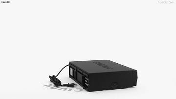 Philips Video Cassette Recorder 3D model by 3DModels.org