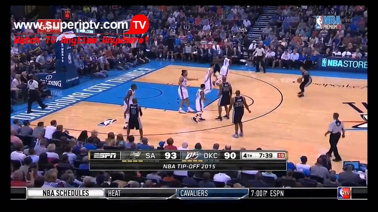 Watch 2015 NBA Game time TV on superiptv! SA VS DKC