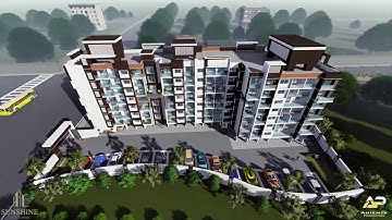 Architectural 3D Walkthrough Of Sunshine Residency by Sunshine Developers