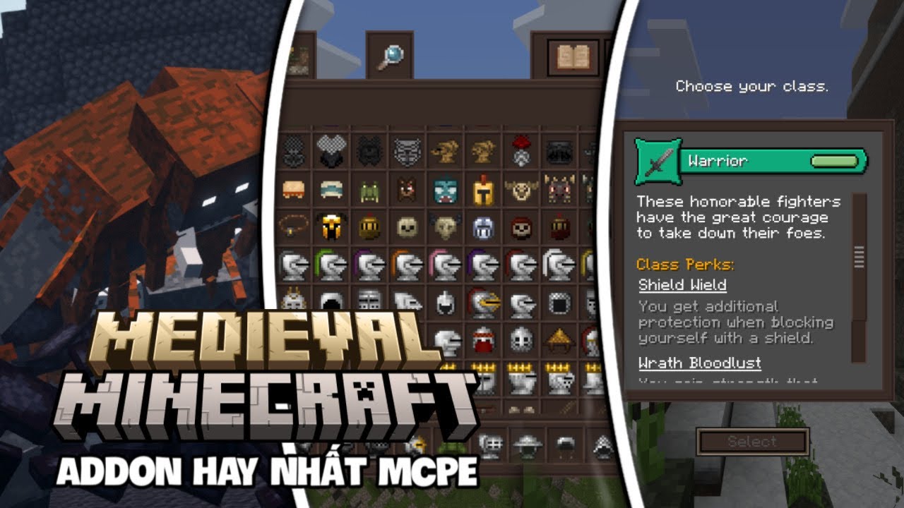 Addon/Mod Thời Trung Cổ Medieval Minecraft V8 Hay Nhất Minecraft Pe 1. ...