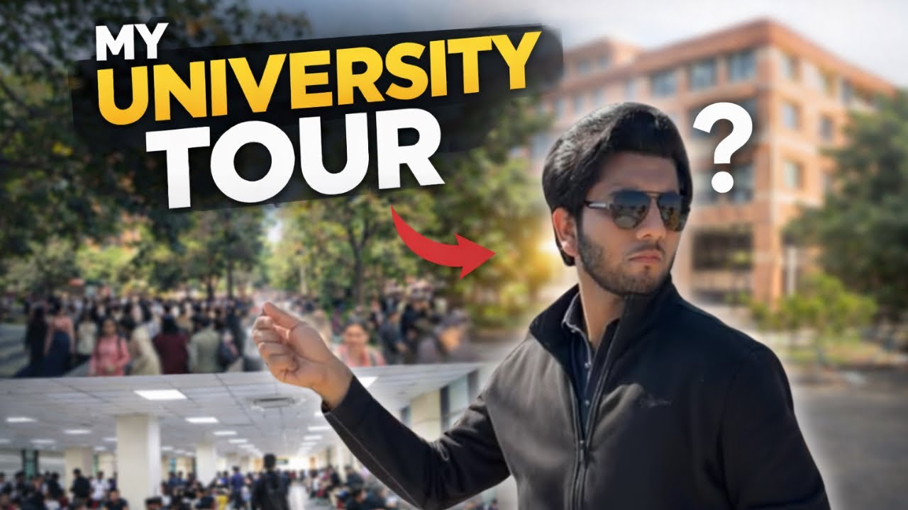 My University Tour 🏫 | FAST NUCES |Not a Normal Vlog 😱 Full Fun Inside!