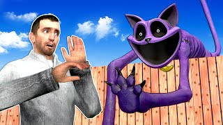 CATNAP IS ATTACKING MY FORT! (Garry's Mod)