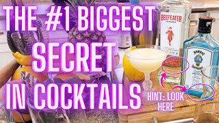 The #1 BIGGEST SECRET in MAKING GREAT COCKTAILS | You NEED to Know This to Become a GREAT BARTENDER