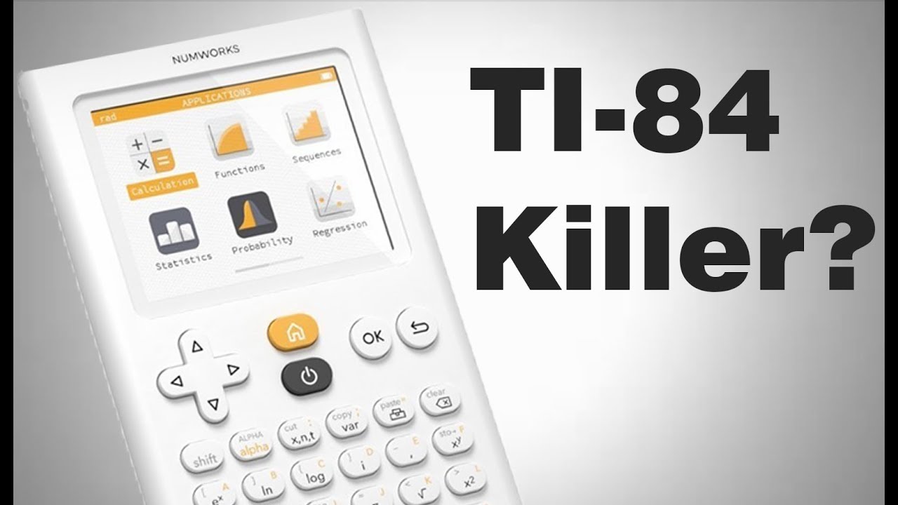 Getting started on the NumWorks graphing calculator 