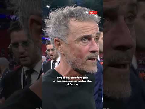 Video Le parole di Luis Enrique dopo la finale di Champions League ??