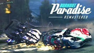 Burnout Paradise Remastered - CRASHES, FAILS & STUNTS #2