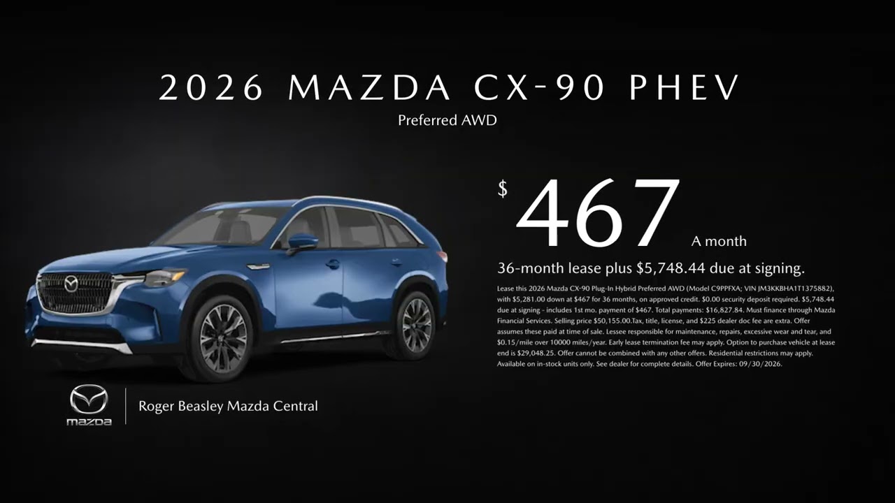 Mazda CX-90 PHEV 09/17/2026 7980476 - YouTube