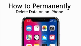 This tool ( http://bit.ly/2vlbdgu ) helps you permanently delete all
data on iphone, erase private social data, clear cache and history
iphone how to perm...