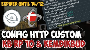 NEW UPDATE CONFIG KUOTA BELAJAR KEMENDIKBUD TELKOMSEL HTTP CUSTOM UNLOCK SSH TERBARU