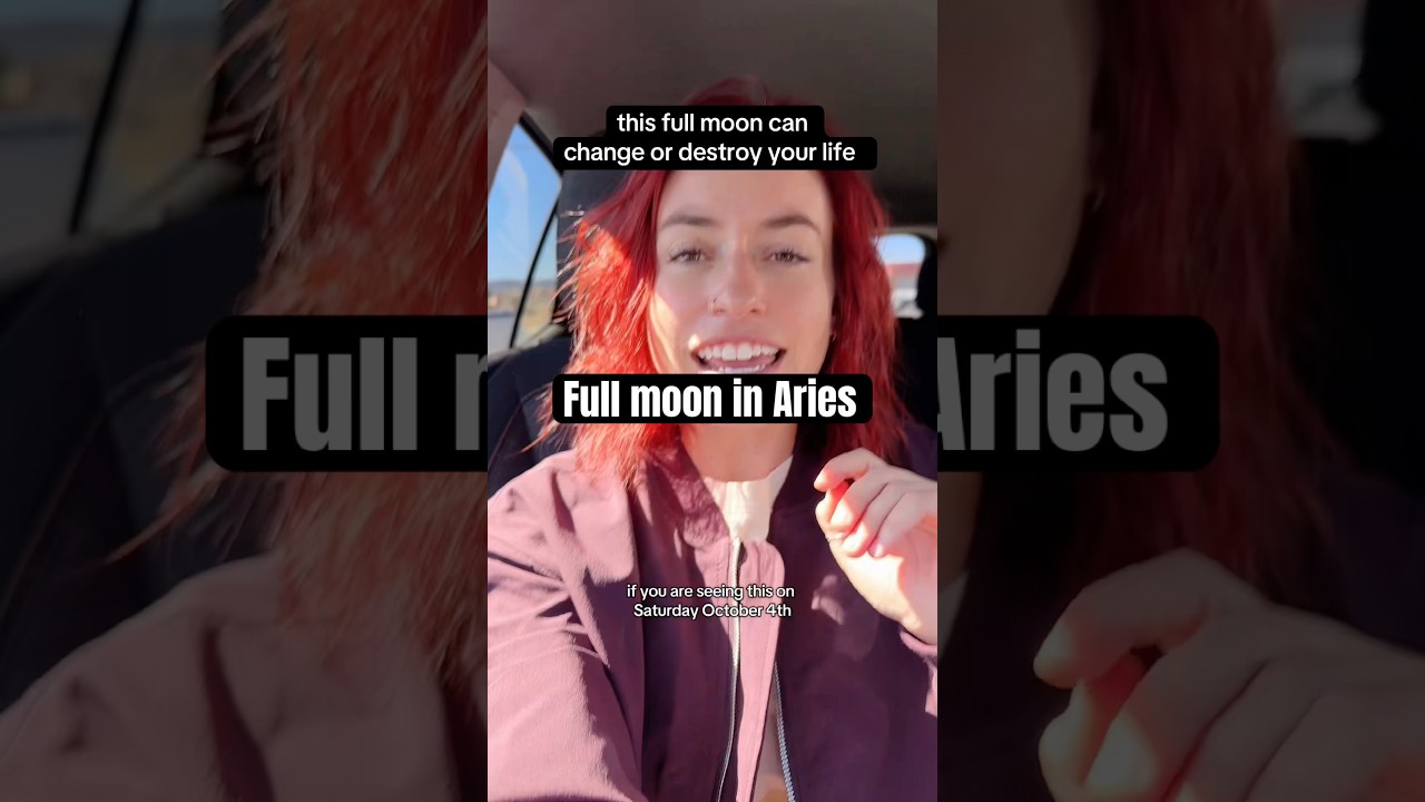 Full moon in Aries 