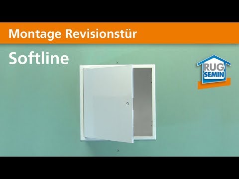 Montage Revisionstür Softline 22857 RUG SEMIN
