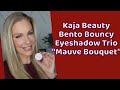 Kaja Beauty Bento Bouncy Eyeshadow Trio in “Mauve Bouquet”