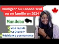 Traitement prioritaire de visa pour immigrer seul ou en famille dans cette province au canada