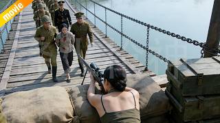 Japanese use human shields, but a female sniper takes out the Japanese with supernatural precision! screenshot 3