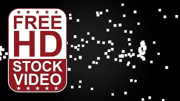 Free Stock Videos – abstract animated square shapes moving and changing direction and stop