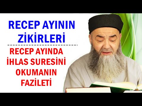 RECEP AYININ ZİKİRLERİ