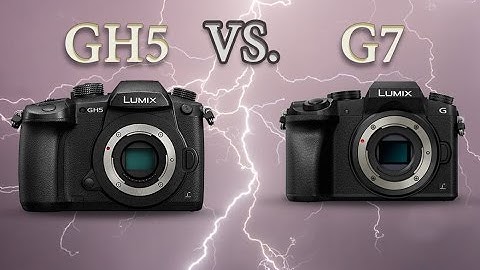 GH5 vs G7 (G70) | Detail | Rolling Shutter | ISO