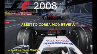 My thoughts on the F1 2008 mod for Assetto Corsa by Cimmerian Iter