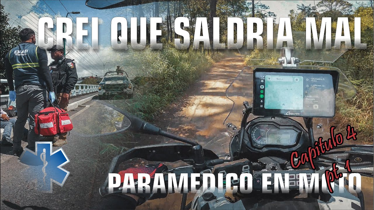CREÍ QUE SALDRIA MAL! /  PARAMEDICO EN MOTO / Cap 4 - Parte 1