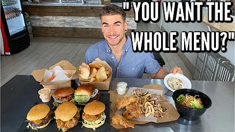 HUGE ASIAN FUSION FOOD CHALLENGE | Chicken Sandwic...