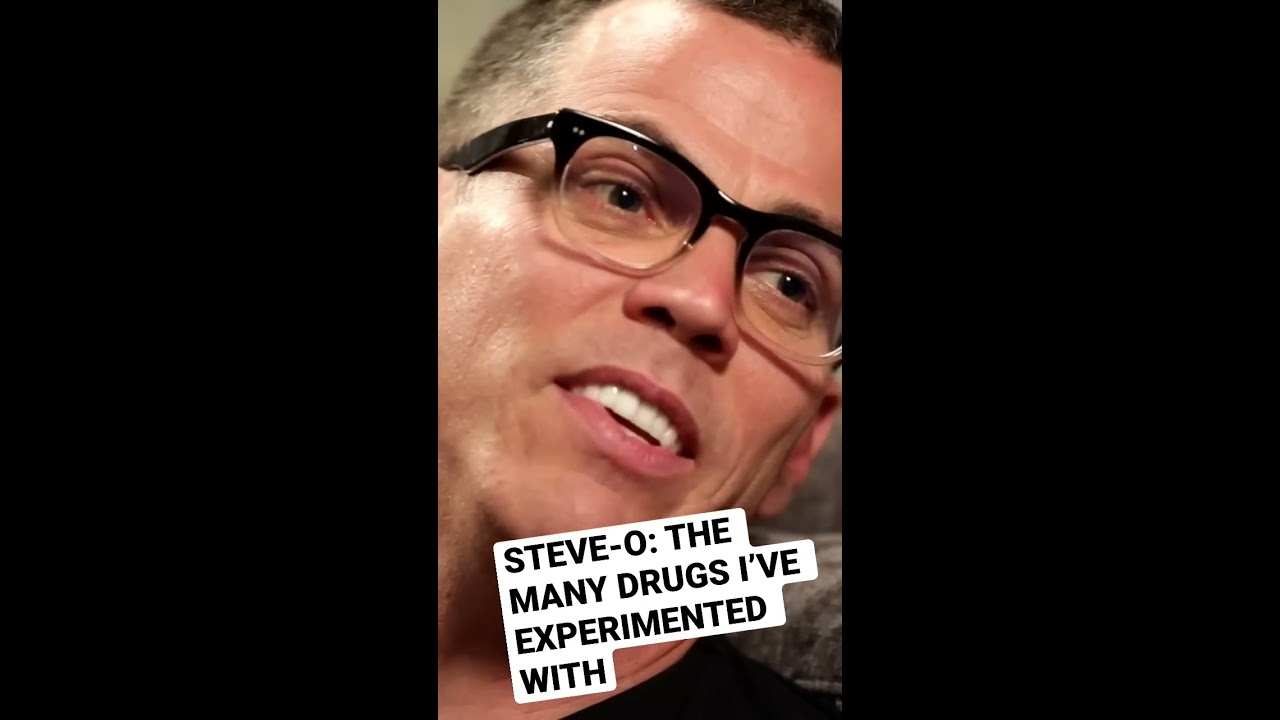 Steve-O: The many drugs I’ve tried