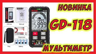 🔴 Новинка. Мультиметр GVDA GD-118B Опять для электрика?