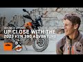 Get up close with the 2023 ktm 390 adventure  ktm