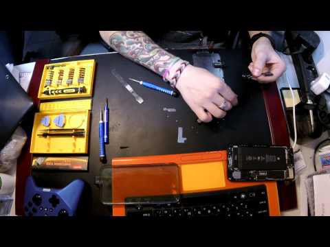 Замена шлейфа  Iphone 7 plus