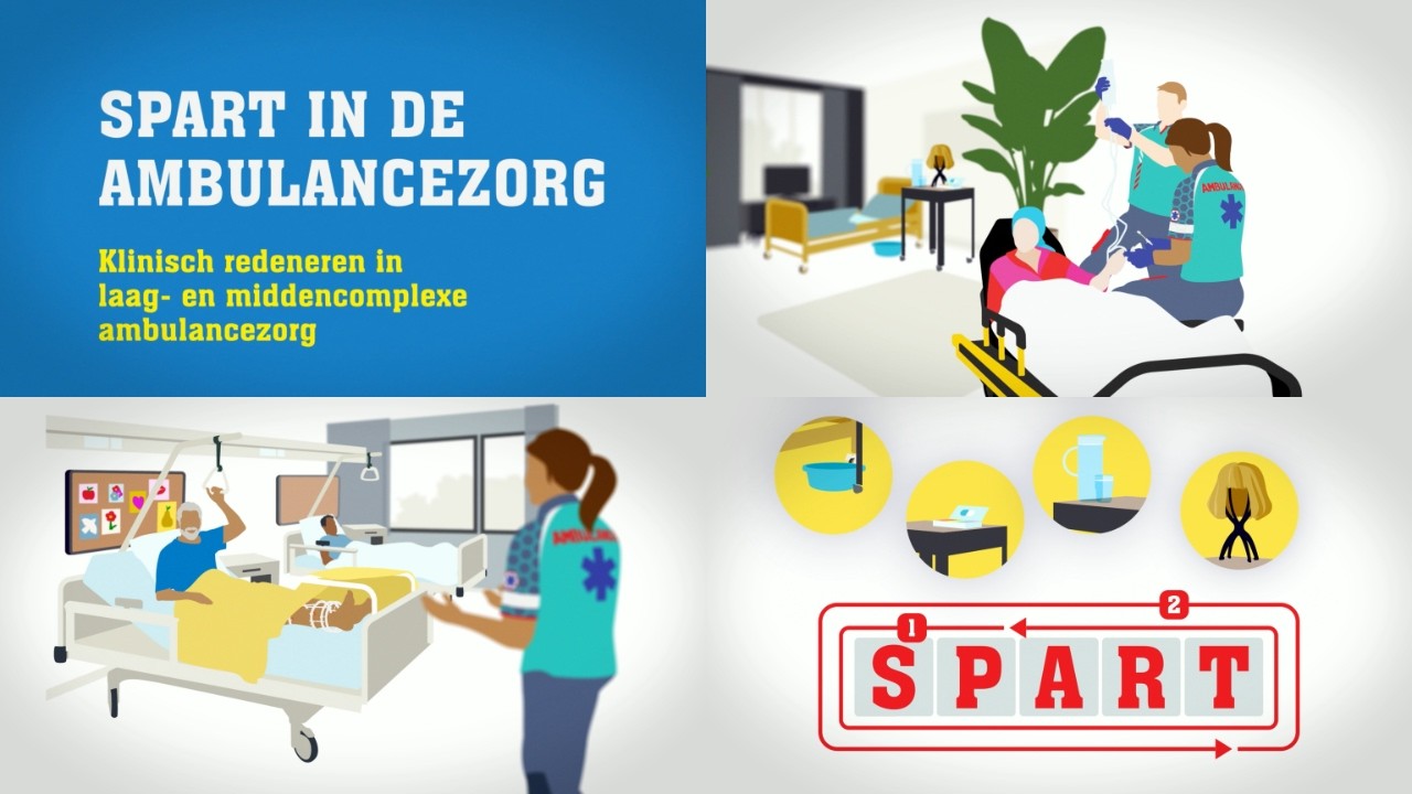 SPART in de ambulancezorg. Klinisch redeneren in de laag- en middencomplexe ambulancezorg.