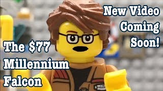 The $77 Millennium Falcon | Trailer 1 | LEGO Stop-Motion