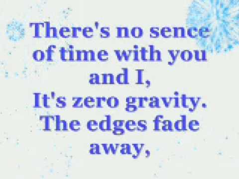 David Archuleta-Zero gravity [Lyrics on screen]