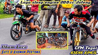 Ilham Loco vs Asenk Kimcil | Sate H Kasman Pertama vs CFM Tegal