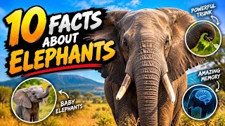 Amazing Facts About Elephants 🐘 | Things You Didn’t Know!