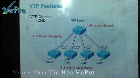 59 Bài giảng CCNA 16   Bài Giảng VLAN Trunking Protocol VTP   Phần 1