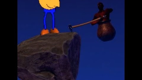 getting over it Zero gravity speedrun World record (55.418s)