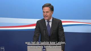 Inleidend statement van MP Rutte na de ministerraad van 6 april 2023