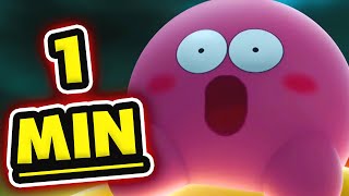 Kirby Forgotten Land but every World is ONE MINUTE